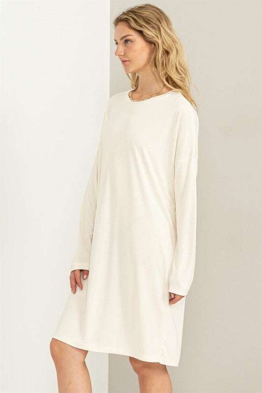 Class and Charm Oversized Midi Dress