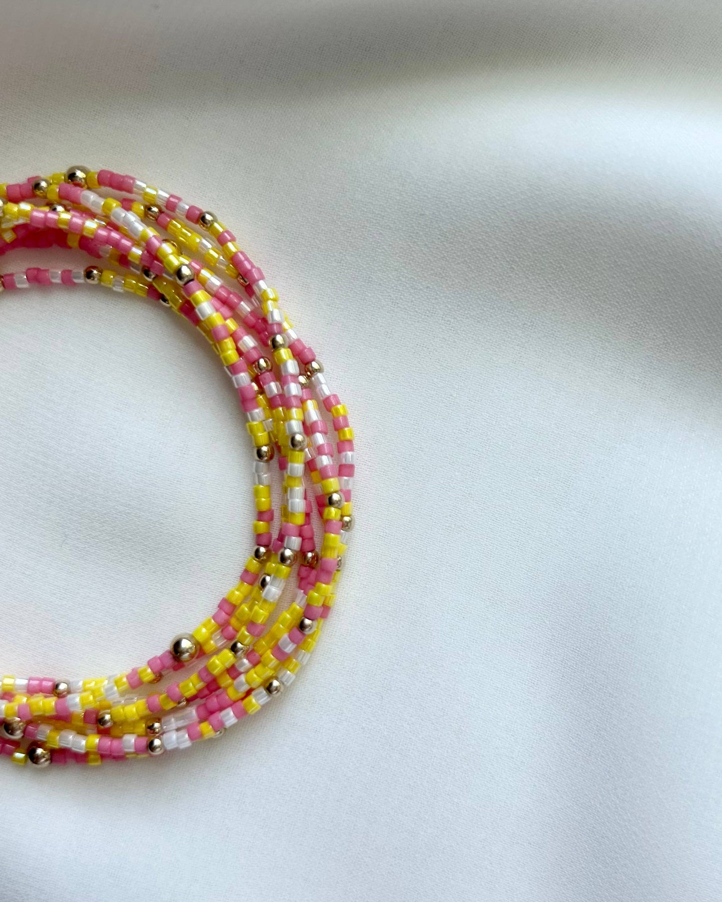 Beaded Colorful Bracelets: Heatwave